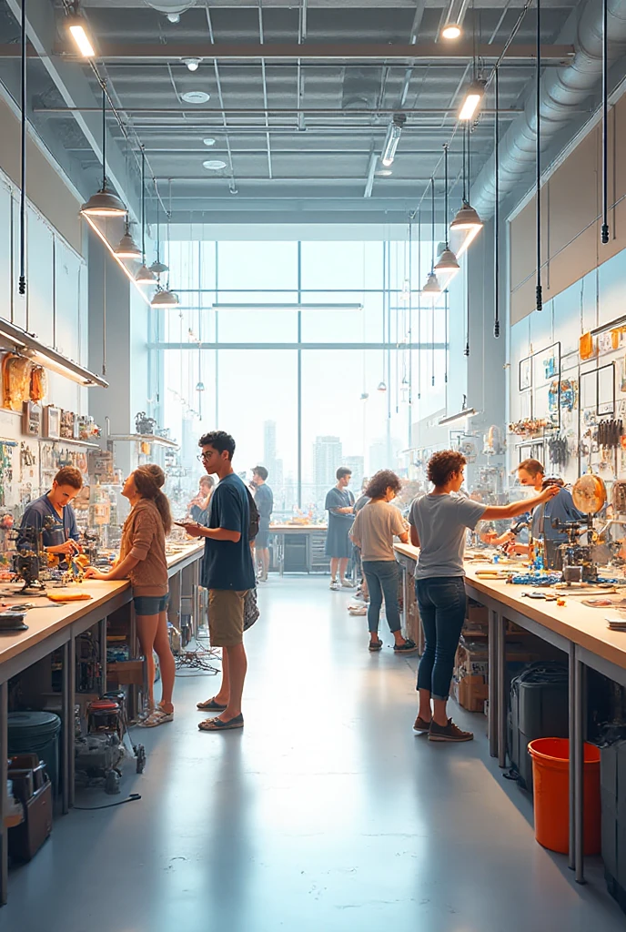 Ljus och inspirerande verkstad hos Wlexironchral